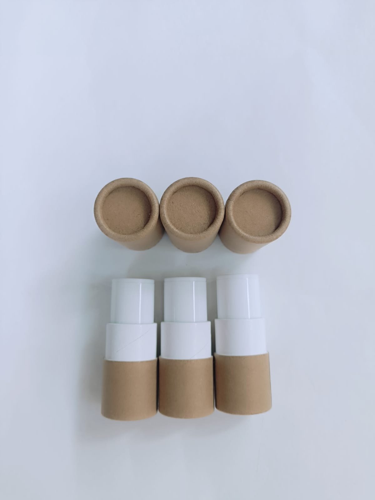 Envase Para Barra Multi Usos Semi Ecológico 7gr | Paquete de 30 piezas (café)