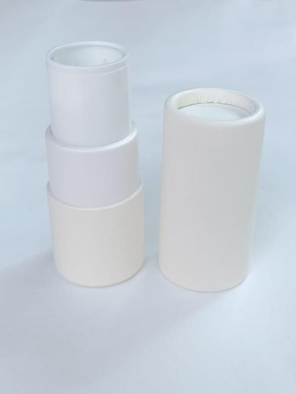 Envase Para Barra Multi Usos Semi Ecológico 7gr | Paquete de 50 piezas (blanco)