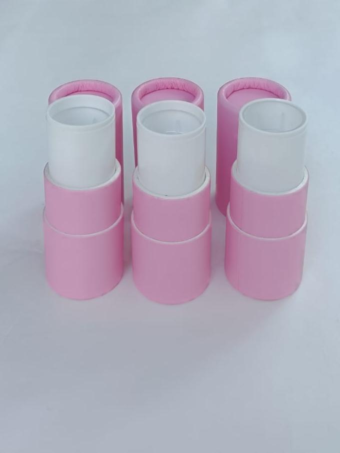 Envase Para Barra Multi Usos Semi Ecológico 7gr | Paquete de 30 piezas (rosa)