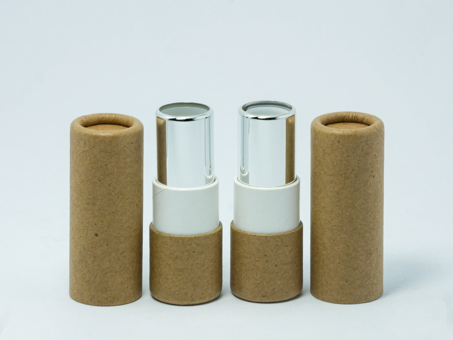 Envase Para Labial Semi Ecológico 5gr (vacío) | Paquete de 50 piezas ( café )(ENVÍO GRATIS)
