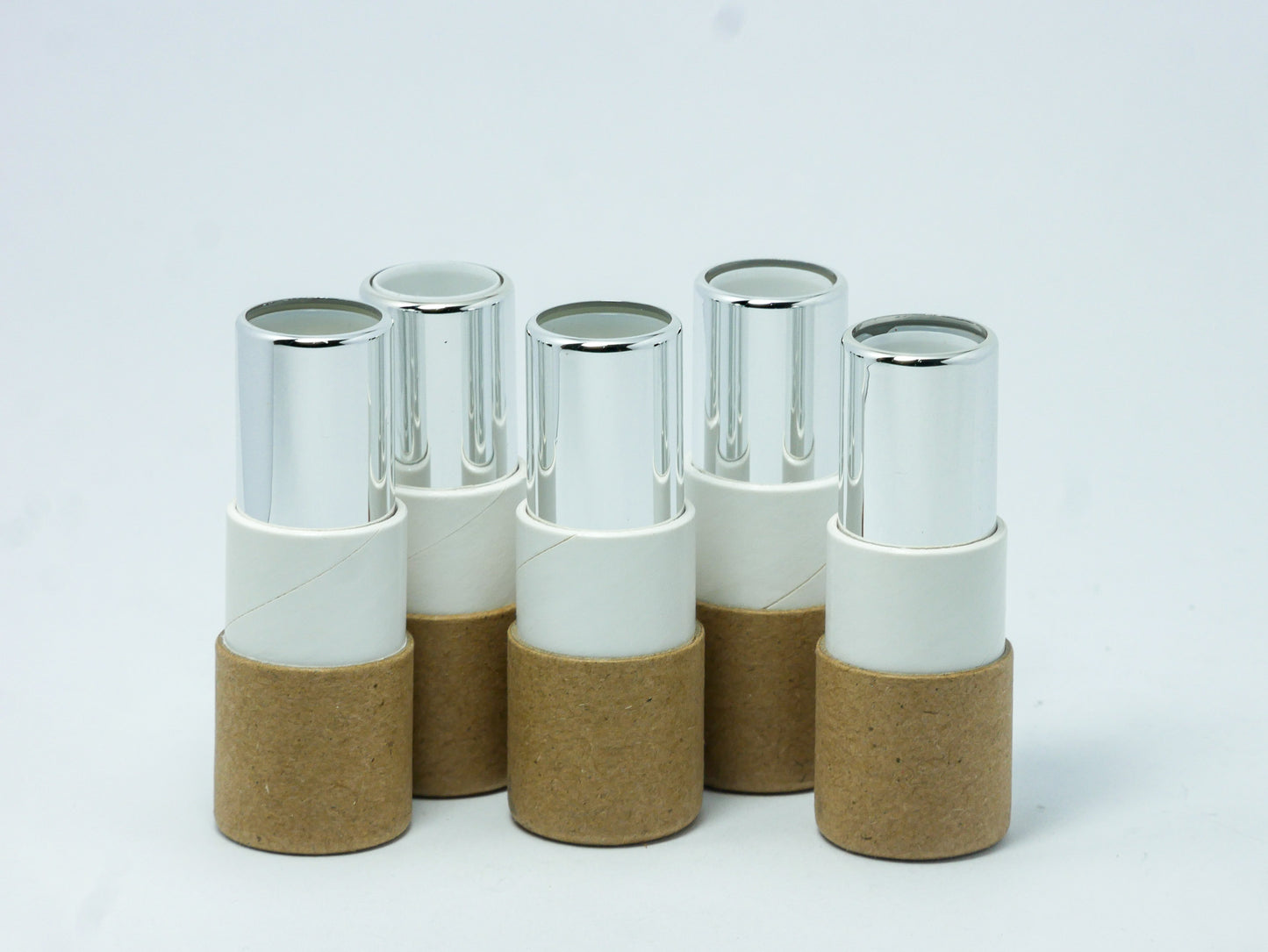 Envase Para Labial Semi Ecológico 5gr (vacío) | Paquete de 30 piezas ( café )(ENVÍO GRATIS)