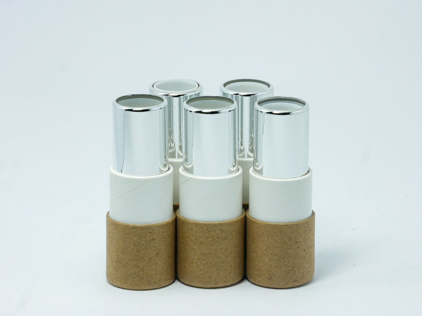 Envase Para Labial Semi Ecológico 5gr (vacío) | Paquete de 30 piezas ( café )(ENVÍO GRATIS)