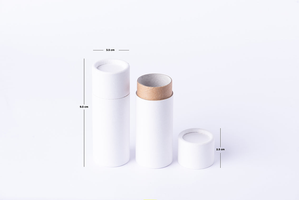 Desodorante/empaque push up biodegradable 60 gr. paquete de 30 piezas/blanco(ENVÍO GRATIS)