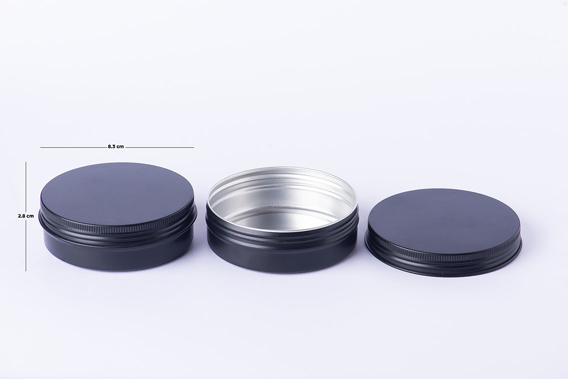 Lata 100 ml. Color Negro