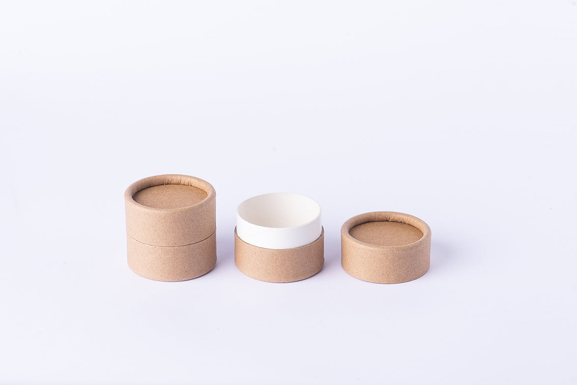 Jar/pomadera empaque biodegradable capacidad 30 gramos /paquete de 30 piezas(ENVÍO GRATIS)
