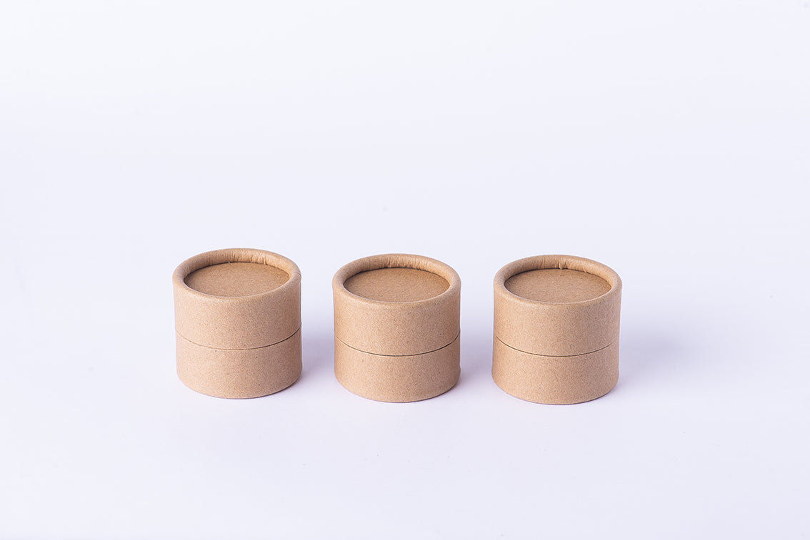 Jar/pomadera empaque biodegradable capacidad 30 gramos /paquete de 30 piezas(ENVÍO GRATIS)