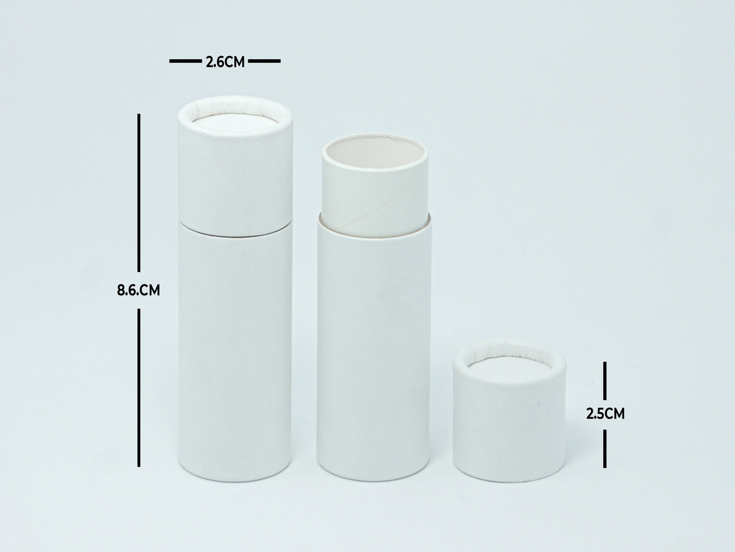 Desodorante/empaque push up biodegradable 30 gr. paquete de 100 piezas/ blanco(ENVÍO GRATIS)