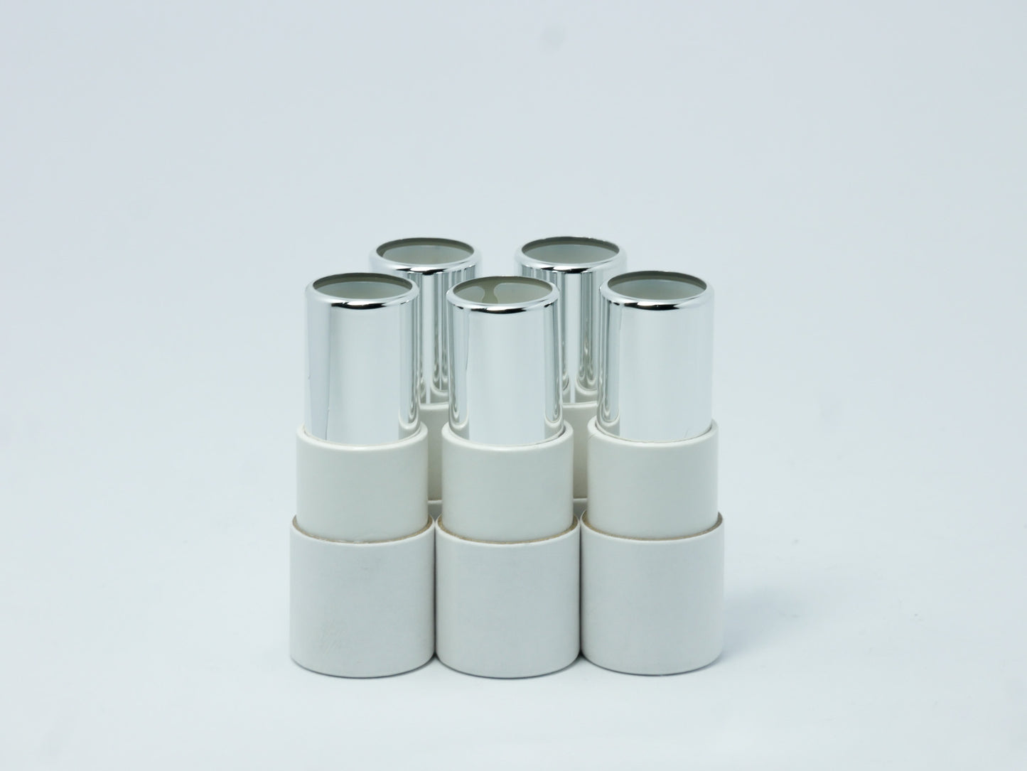 Envase Para Labial Semi Ecológico 5gr (vacío) | Paquete de 30 piezas ( blanco) (ENVÍO GRATIS)