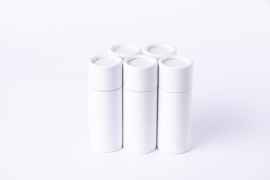 Desodorante/empaque push up biodegradable 60 gr. paquete de 50 piezas/blanco(ENVÍO GRATIS)
