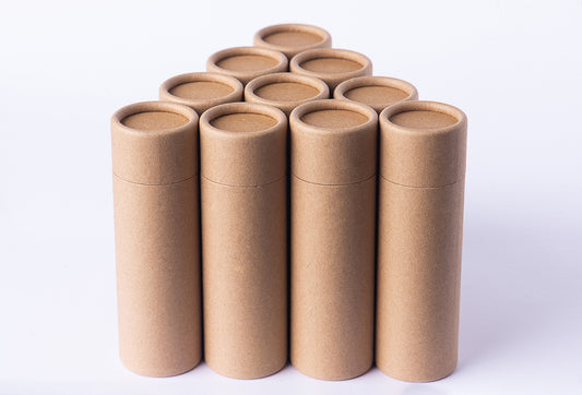 Empaque biodegradable en forma de tubo /paquete de 100 piezas(ENVÍO GRATIS)