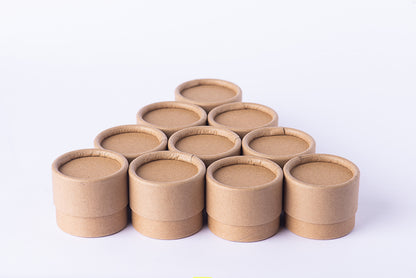 Jar/Rubor/polvo empaque biodegradable capacidad 30 gramos /paquete de 50 piezas(ENVÍO GRATIS)