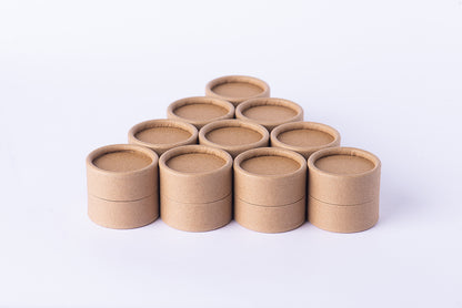 Jar/pomadera empaque biodegradable capacidad 30 gramos /paquete de 30 piezas(ENVÍO GRATIS)